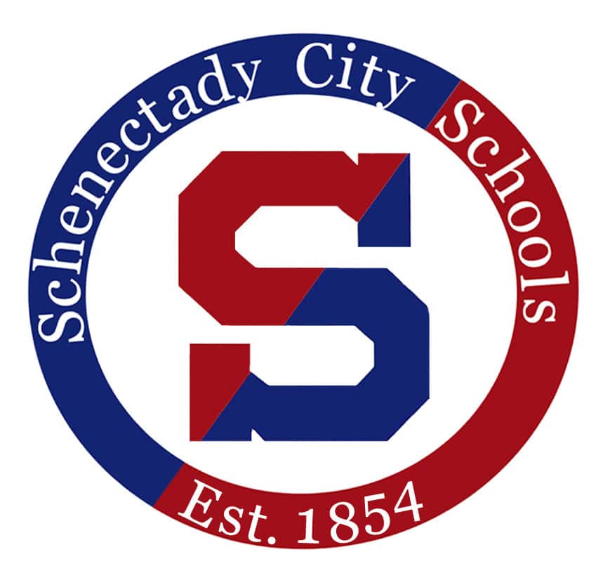 Schenectady city schools logo.